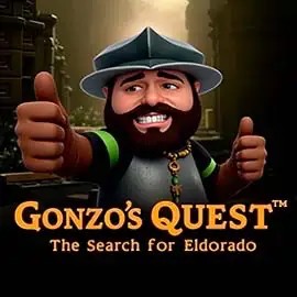 Gonzo's Quest game by NetEnt – logo hosted on Punterz Casino