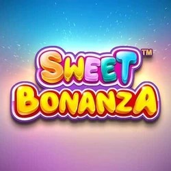 Sweet Bonanza logo – Slots by Pragmatic Play at Punterz Casino
