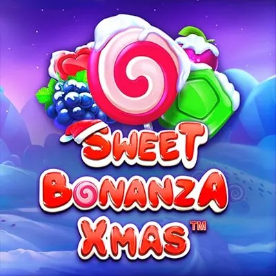 Sweet Bonanza Xmas Slot logo – Slots by Pragmatic Play at Punterz Casino
